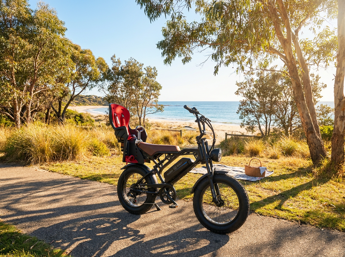 Electric Bike With Child Seat for Family Rides