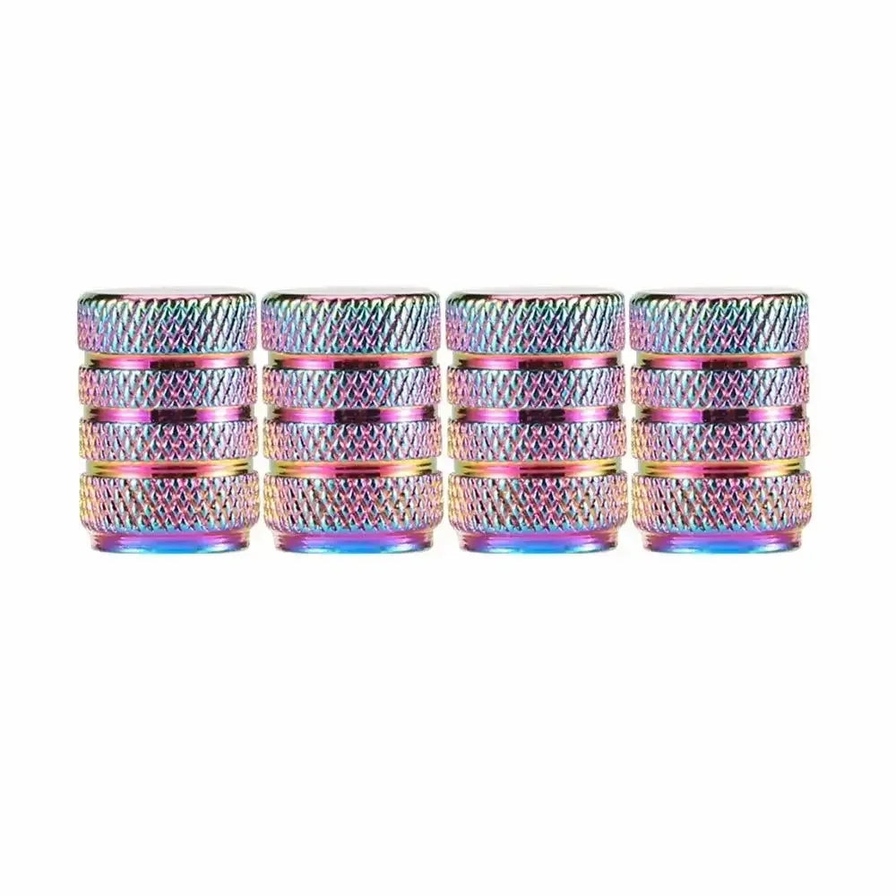 Oil Slick Tyre Valve Caps | Stylish & Durable for Electric Bikes - Cooly Bikes