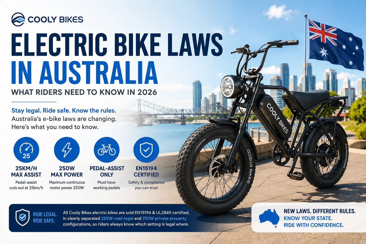 e- bike laws laws australia