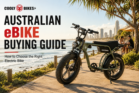 Australian eBike buying guide featuring the Cooly Bolt electric bike