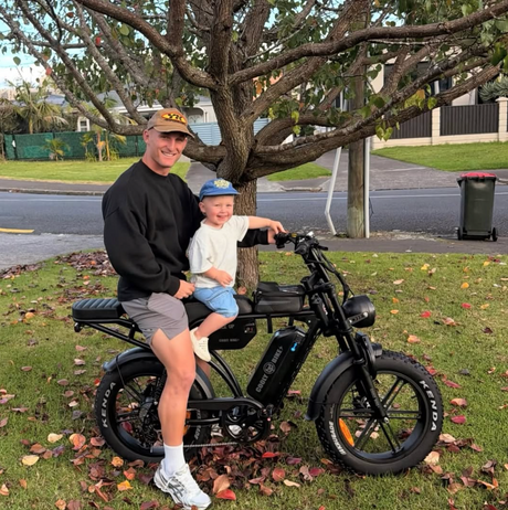 Tanah Boyd On Cooly Bike
