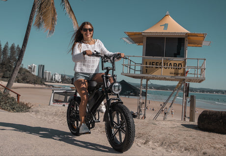 electric bicycle gold coast Sun Chaser Troopy S Family Cargo eBike Practical & Powerful Sun Chaser Ebikes Coast is the ONLY electric belt drive beach cruiser on the market! Stolen E-Bike Palm Beach :
