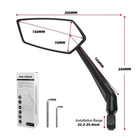 Electric Bike Side Mirrors