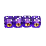 Dice Valve Cap Set | Durable & Stylish for All Electric Bikes - Cooly Bikes