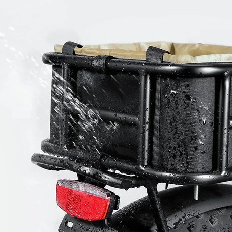 E-Bike Cooly Cargo Pro - Premium E-Bike Front/Rear Rack Basket - Cooly Bikes