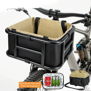 E-Bike Cooly Cargo Pro - Premium E-Bike Front/Rear Rack Basket