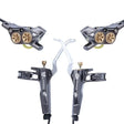 Electric Bike Hydraulic Brakes | Four-Piston Power & Sleek Design - Cooly Bikes