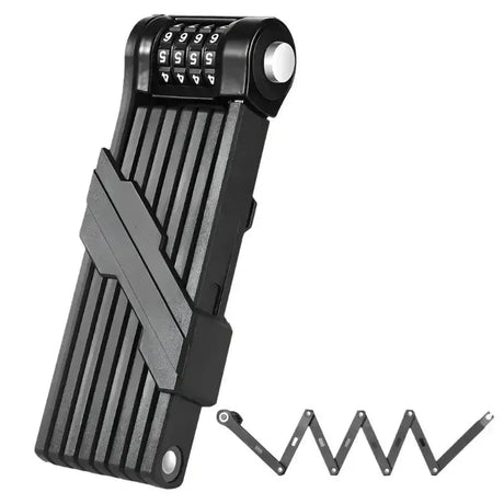 Folding Lock | Heavy-Duty Anti-Theft for E-Bikes - Cooly Bikes