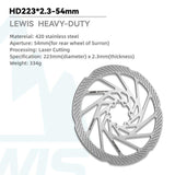 Lewis Heavy Duty Electric Dirt Bike Brake Rotor – 2.3/3mm Thick - Cooly Bikes