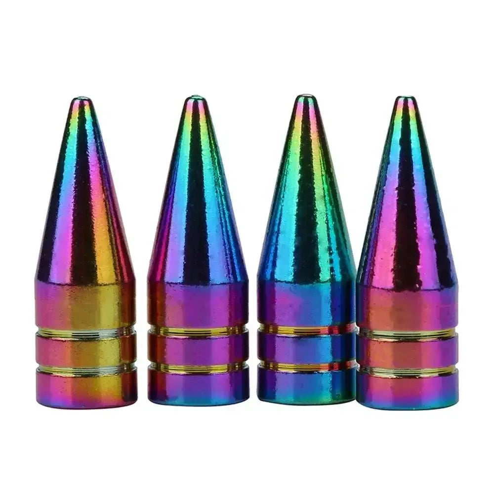 Oil Slick Tyre Valve Caps | Stylish & Durable for Electric Bikes - Cooly Bikes