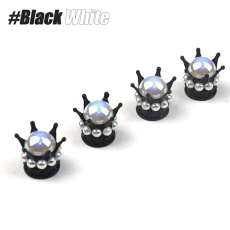 Regal Crown Tyre Valve Caps | Stylish & Durable for Any Bike - Cooly Bikes